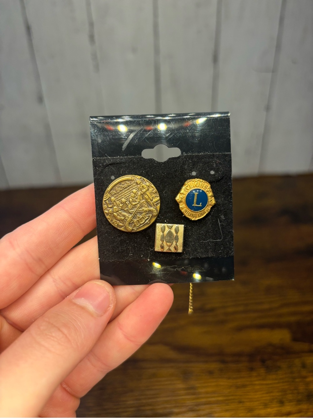 Three Vintage Pins
